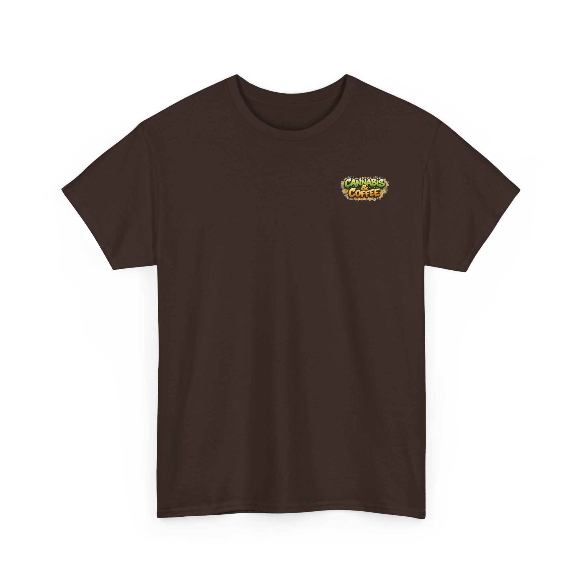 Coffee Skull Tee — "Highly Caffeinated" Graphic Shirt for Coffee Lovers