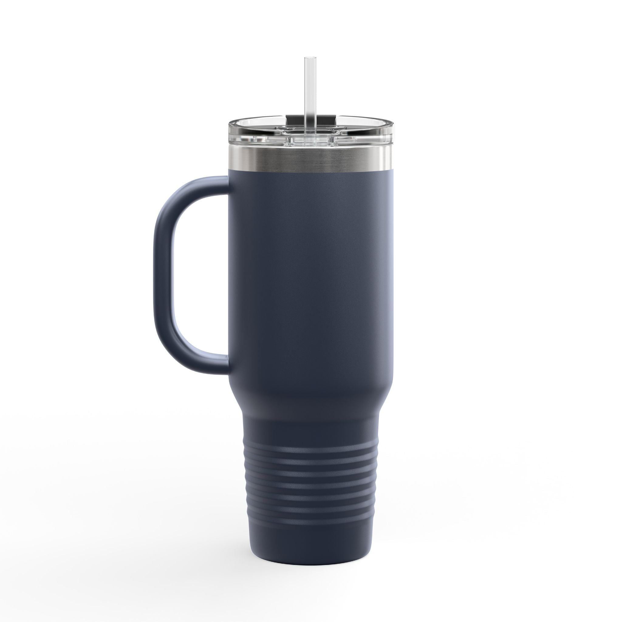 40oz Insulated Travel Mug - 'Red Randy' Skull & Snake Design, Spill‑Proof Tumbler