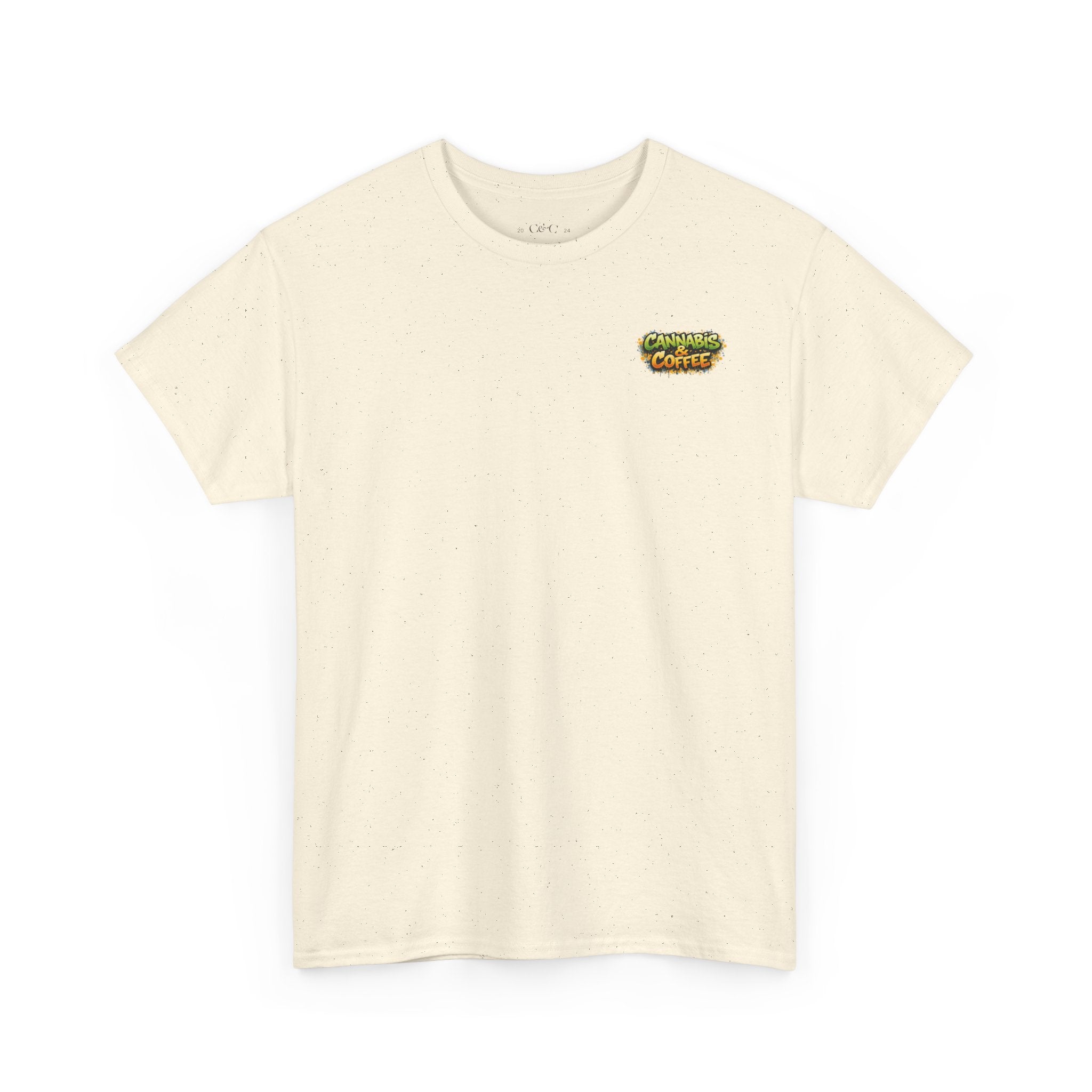 Coffee Skull Tee — "Highly Caffeinated" Graphic Shirt for Coffee Lovers
