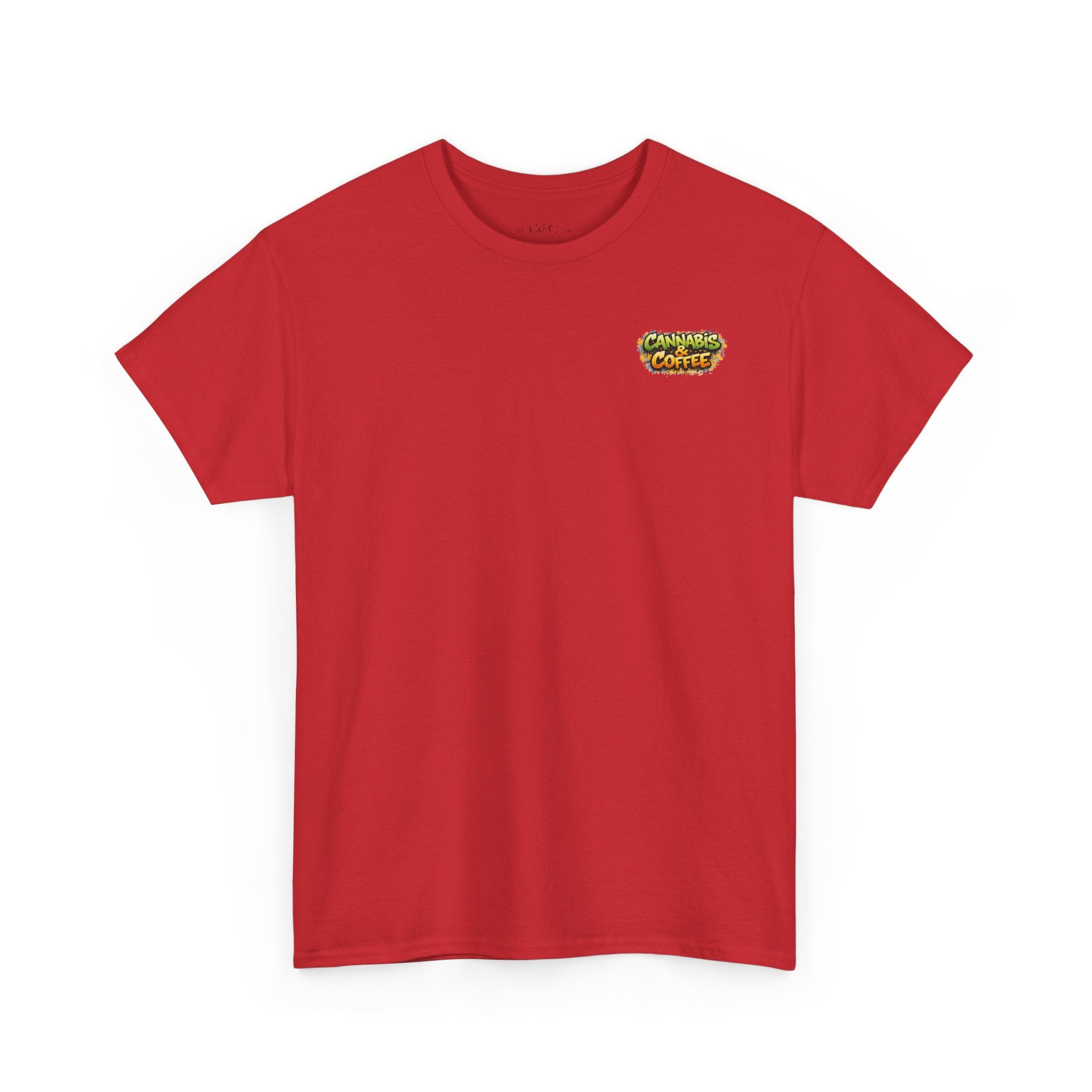 Coffee Skull Tee — "Highly Caffeinated" Graphic Shirt for Coffee Lovers
