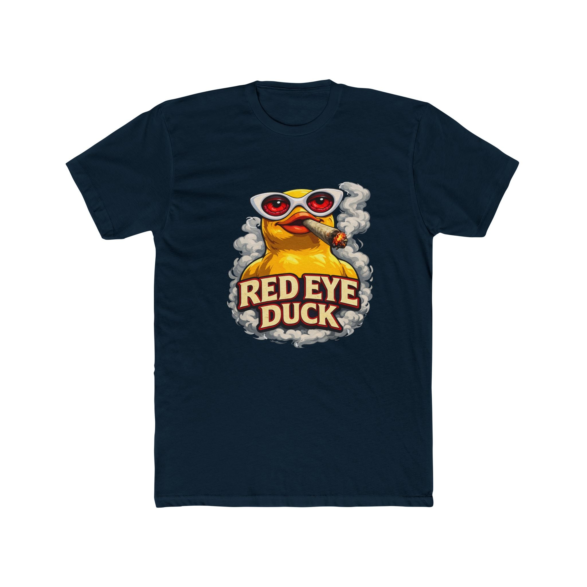 Red Eye Duck T-Shirt — Retro Rubber Duck Graphic Tee