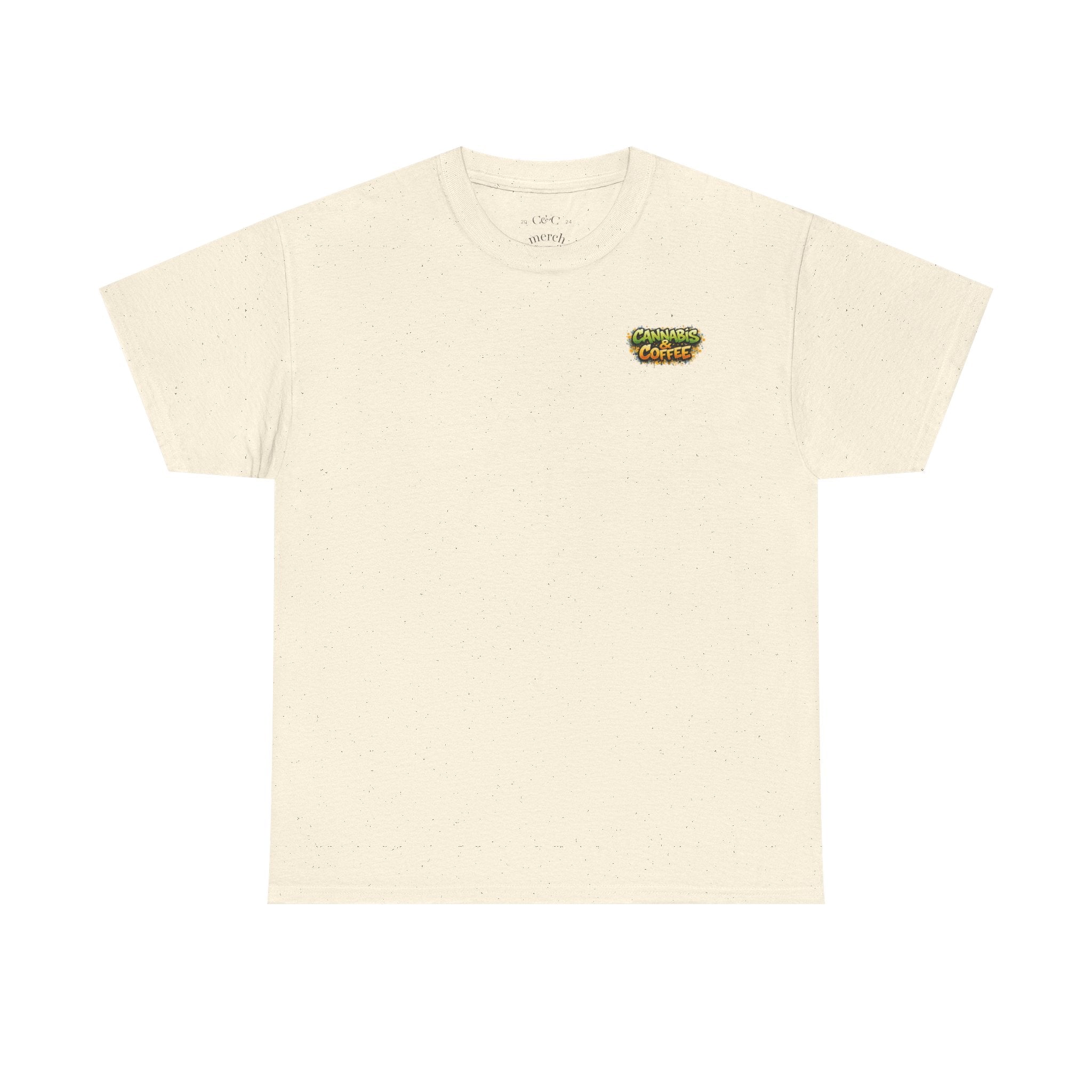 Coffee Skull Tee — "Highly Caffeinated" Graphic Shirt for Coffee Lovers