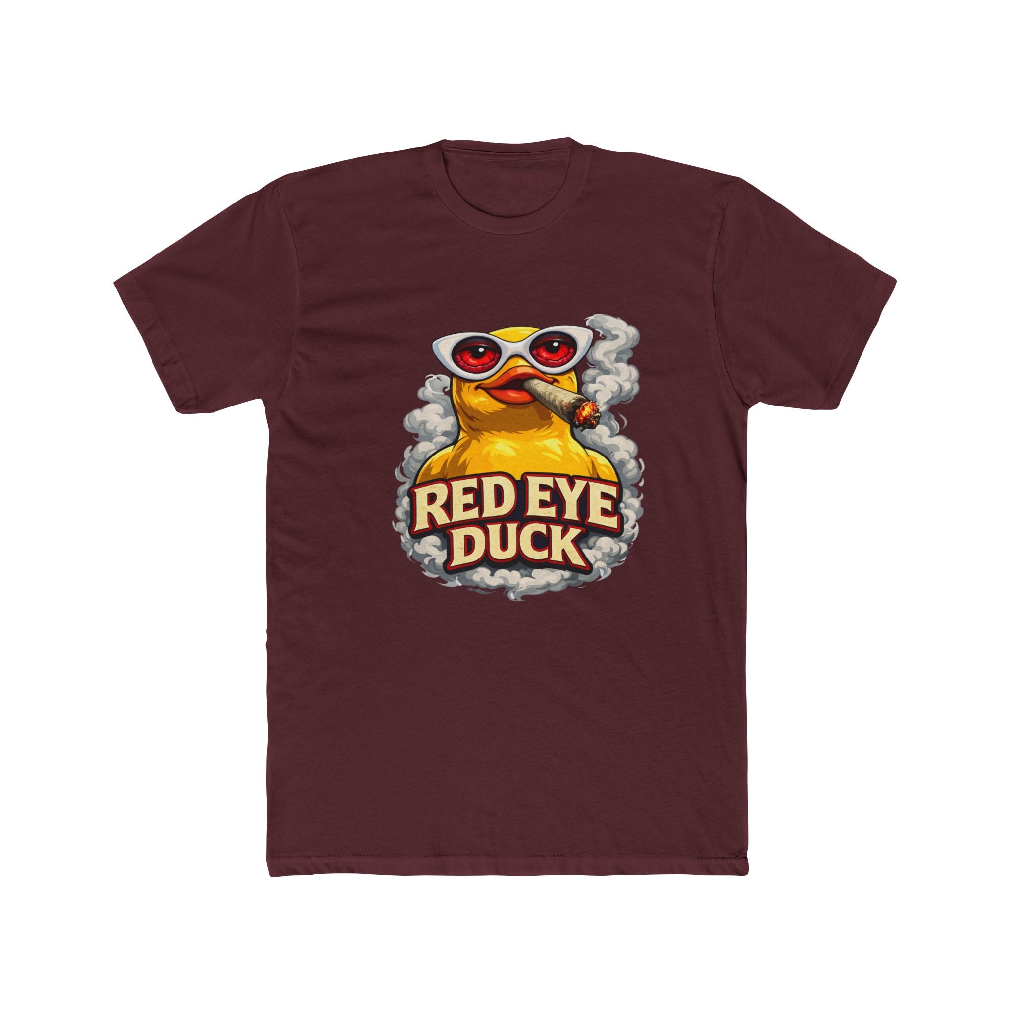 Red Eye Duck T-Shirt — Retro Rubber Duck Graphic Tee