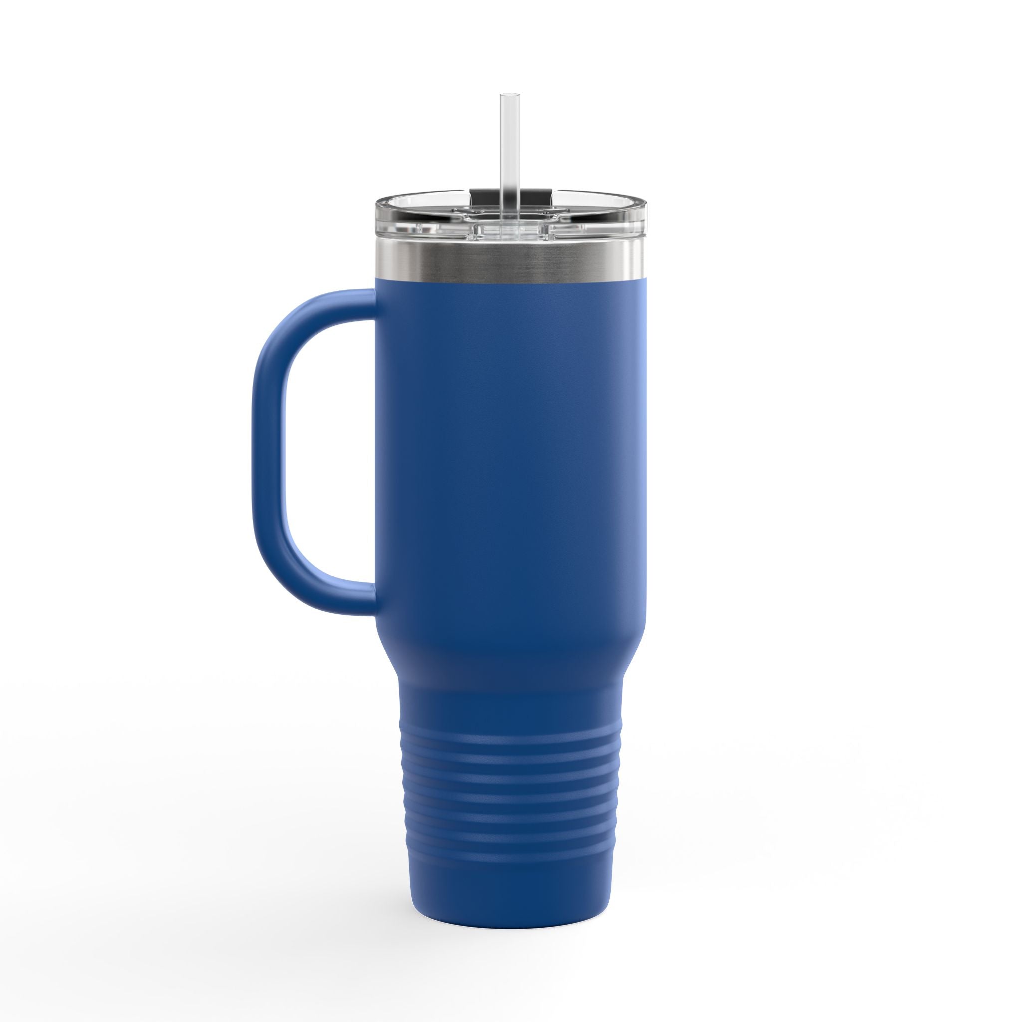 40oz Insulated Travel Mug - 'Red Randy' Skull & Snake Design, Spill‑Proof Tumbler