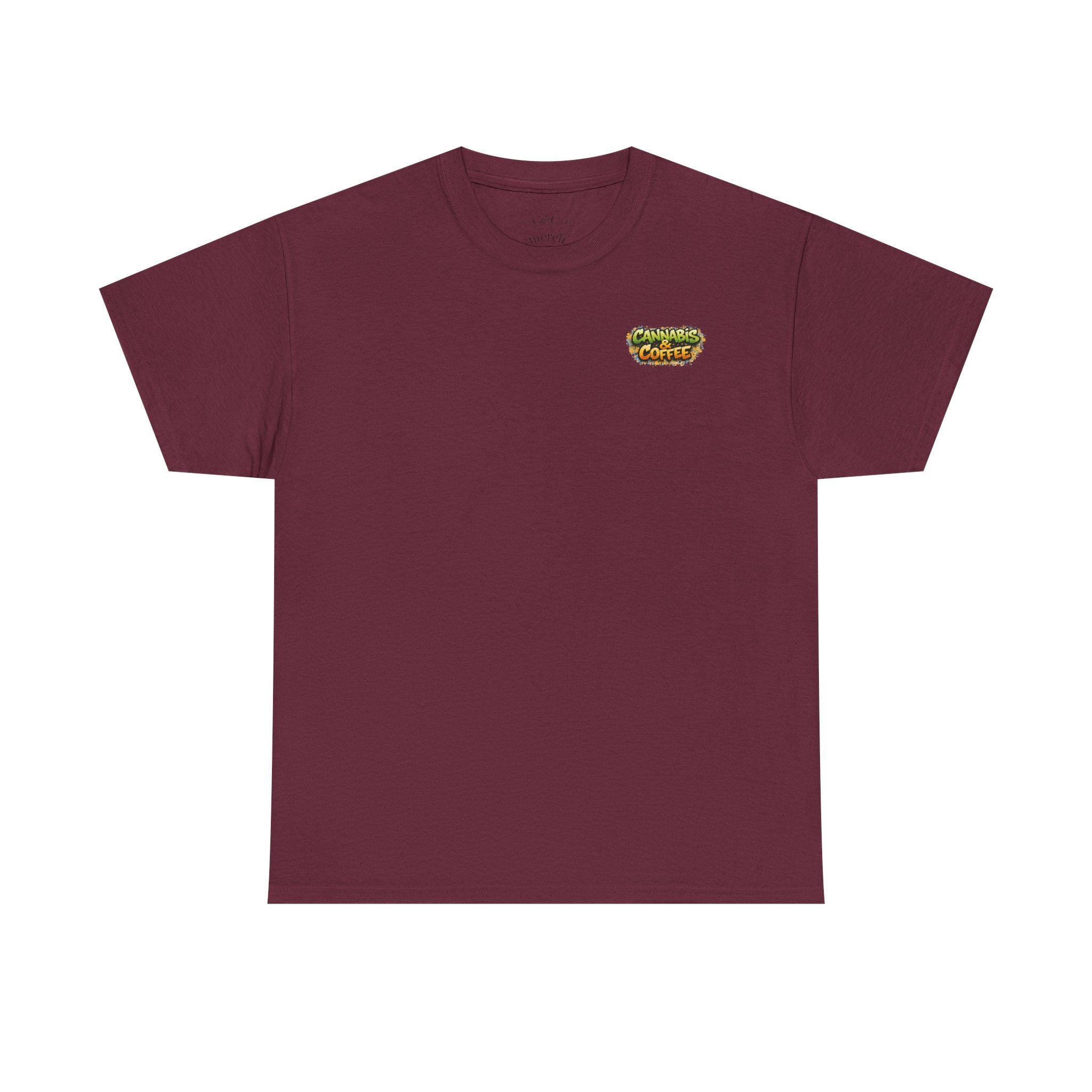 Coffee Skull Tee — "Highly Caffeinated" Graphic Shirt for Coffee Lovers