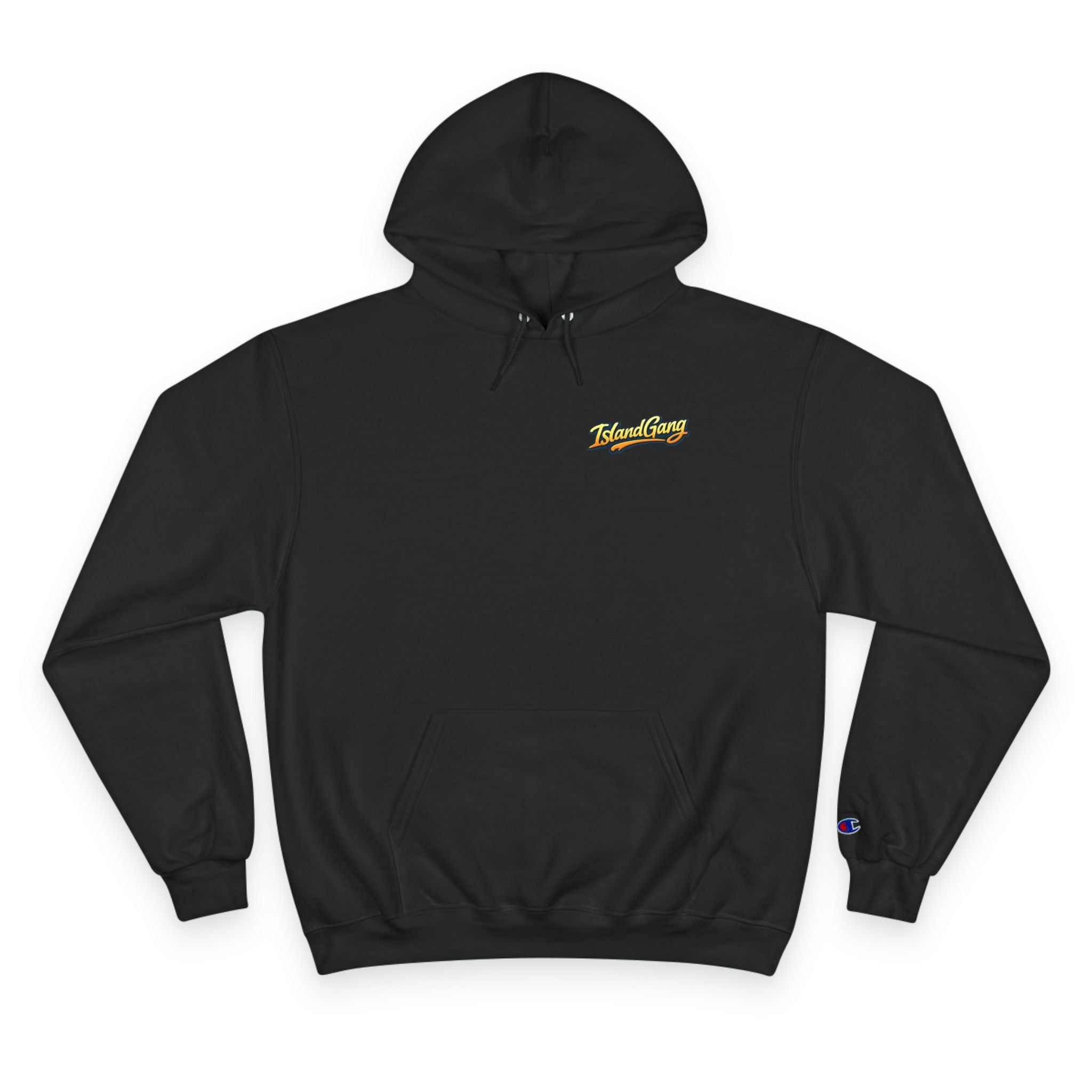 Island Joy Hoodie — Tropical Sunset Lips Graphic Champion Hoodie