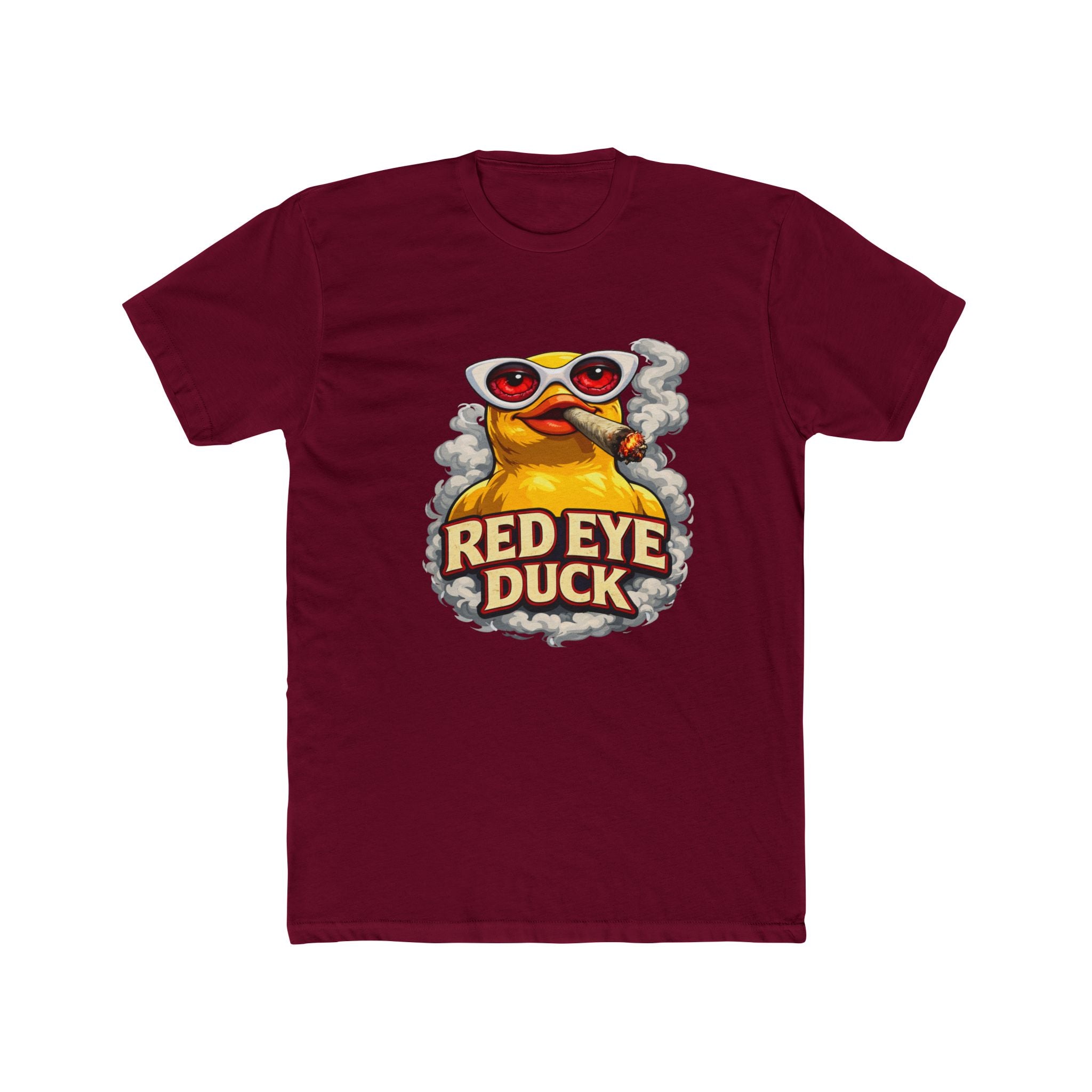 Red Eye Duck T-Shirt — Retro Rubber Duck Graphic Tee
