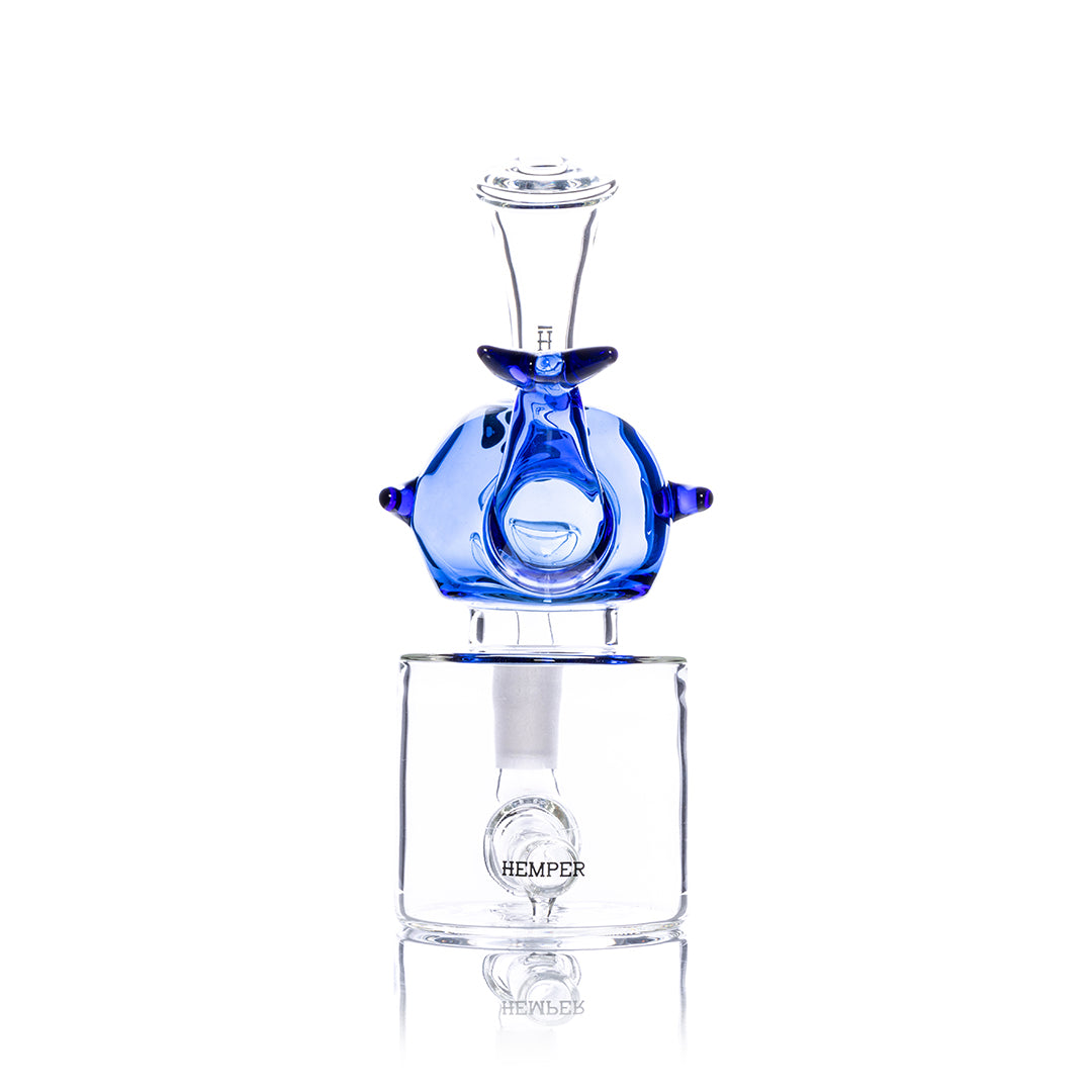 Hemper 6.5” Blue Whale Mini Bong