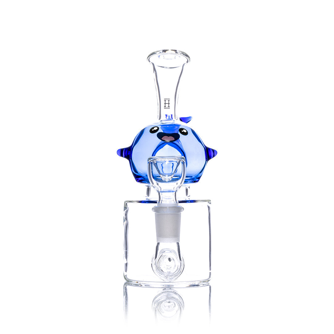 Hemper 6.5” Blue Whale Mini Bong