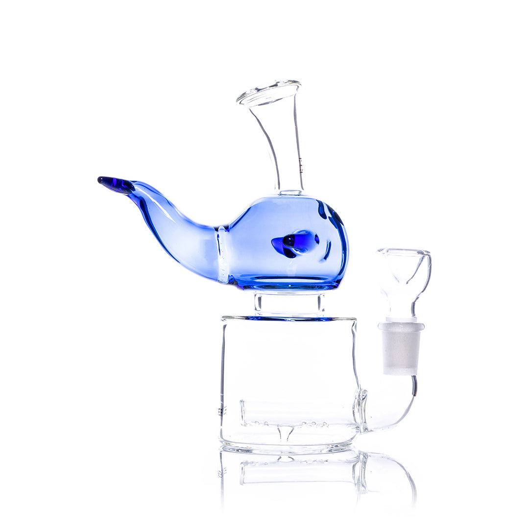 Hemper 6.5” Blue Whale Mini Bong