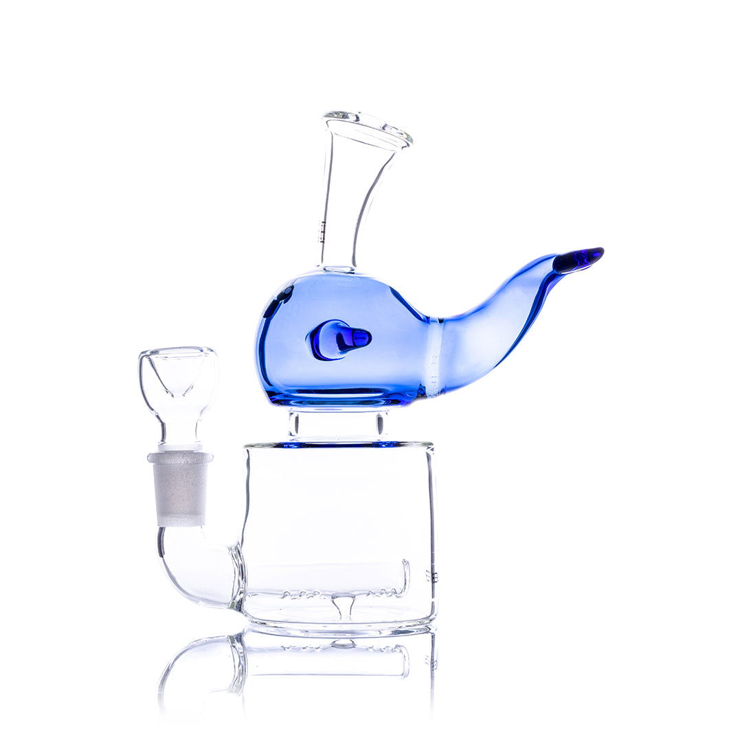Hemper 6.5” Blue Whale Mini Bong