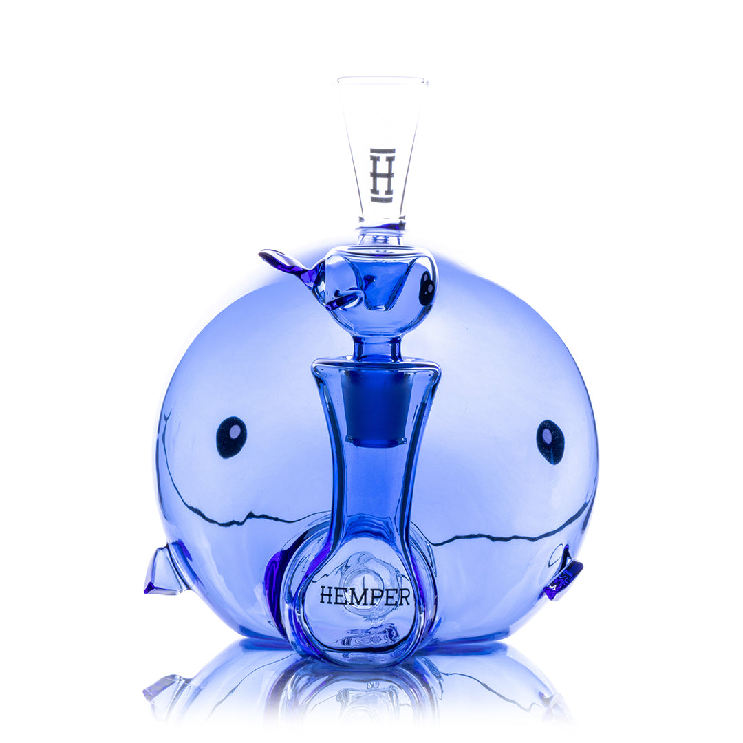 Hemper 6.25” XL Blue Whale Bong