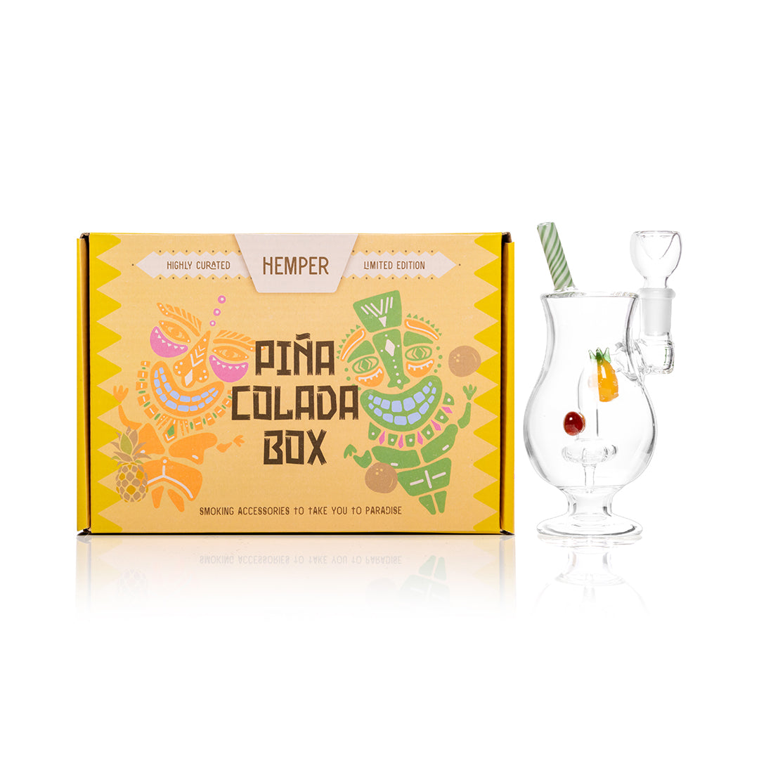 Hemper 6” Pina Colada Mini Bong