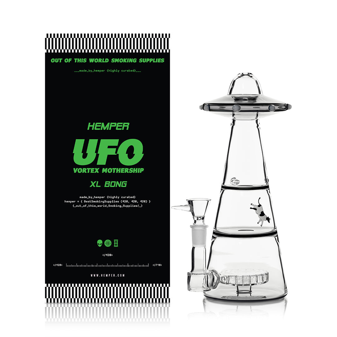 Hemper 10” UFO Vortex Mothership Bong
