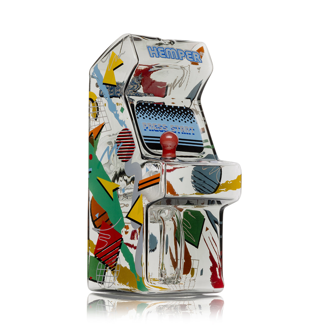 Hemper 5.5” Glass Arcade Mini Bong