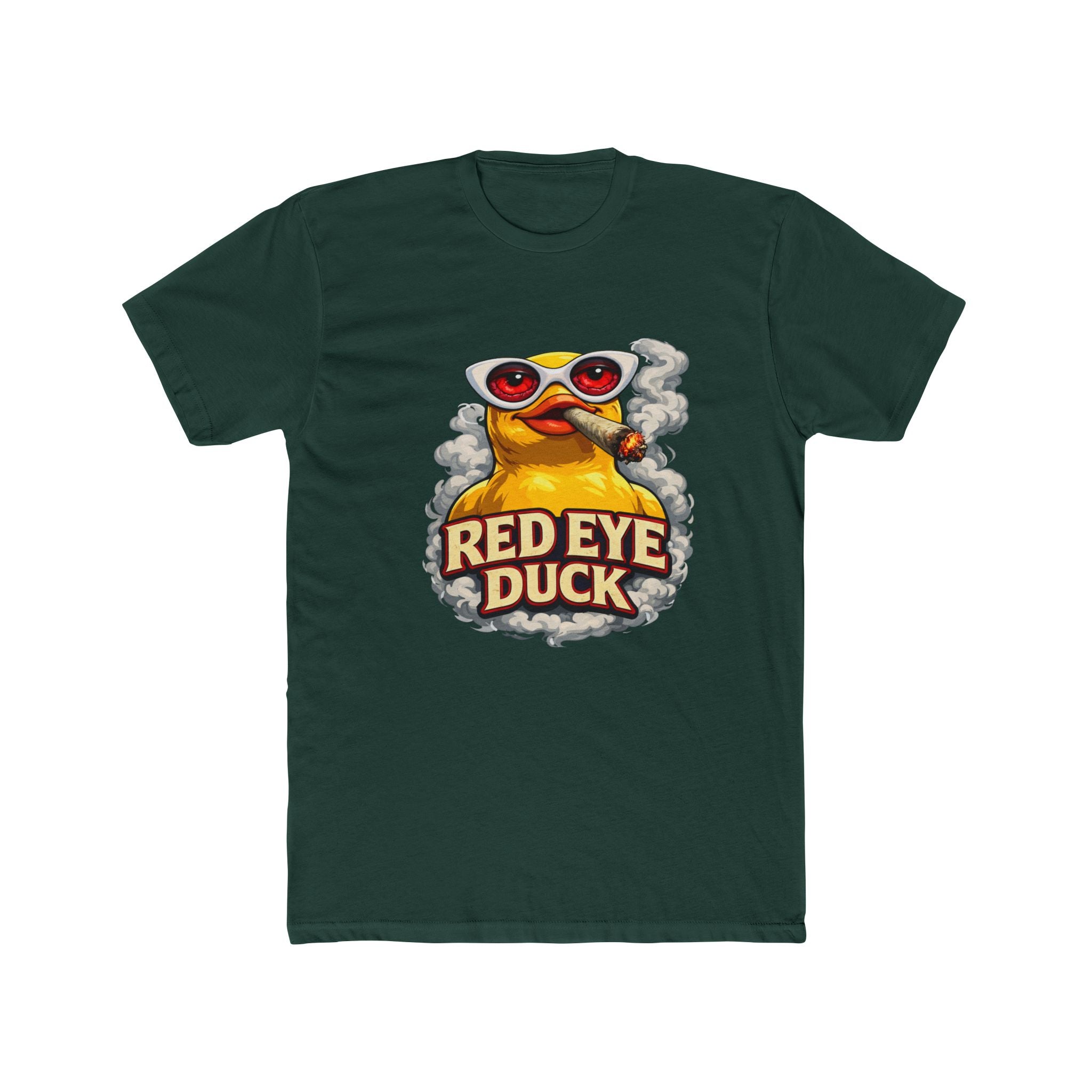 Red Eye Duck T-Shirt — Retro Rubber Duck Graphic Tee