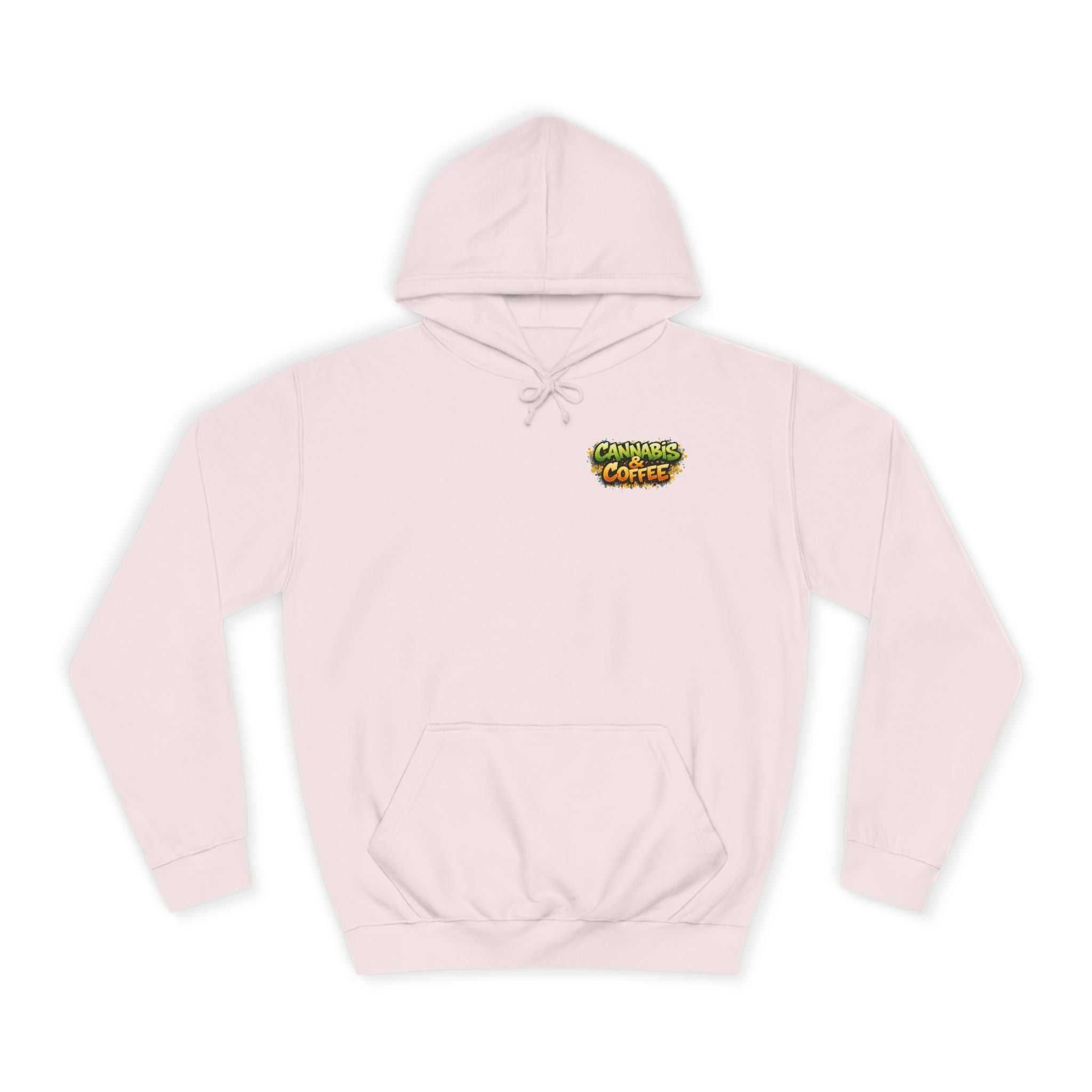 Highly Caffeinated Hoodie – Skull & Coffee Graphic College Pullover