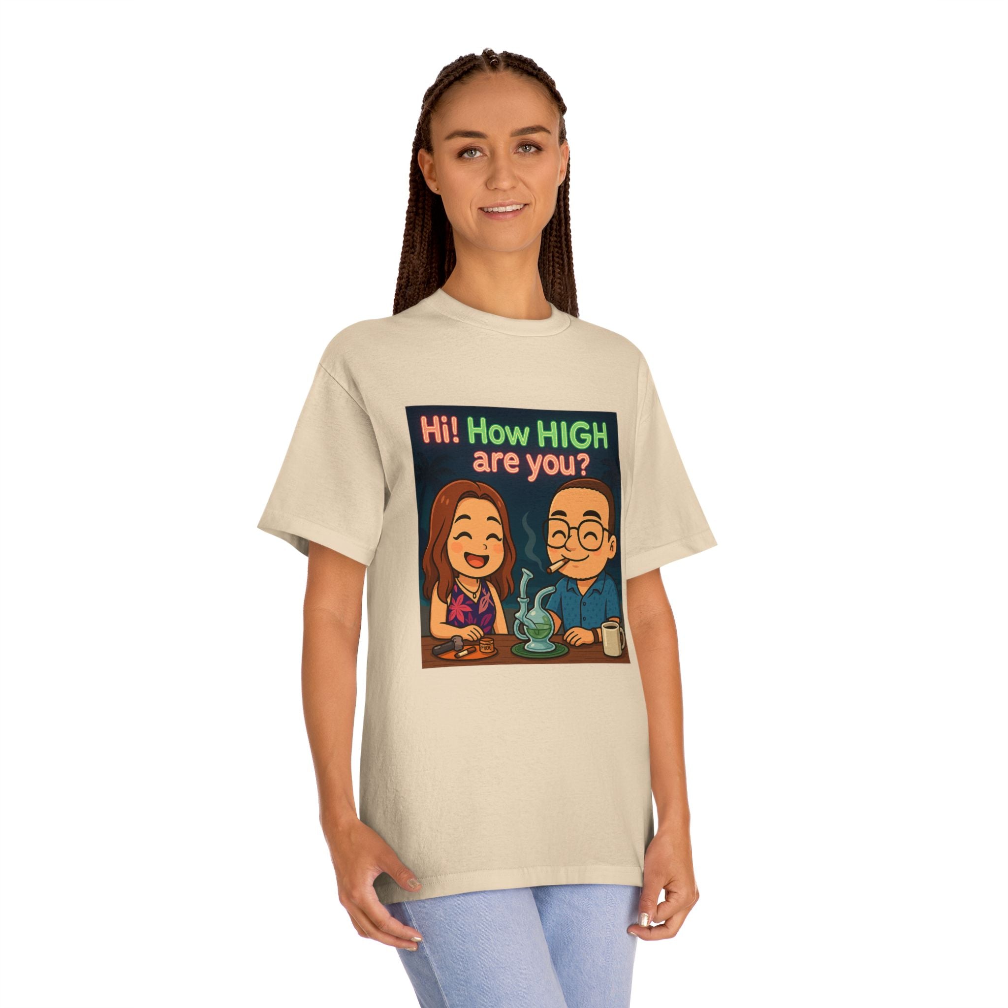 Unisex Classic Tee - Fun & Chill Vibe, Perfect for Cannabis Enthusiasts, Casual Style, Great for Parties & Gatherings, Gift Idea