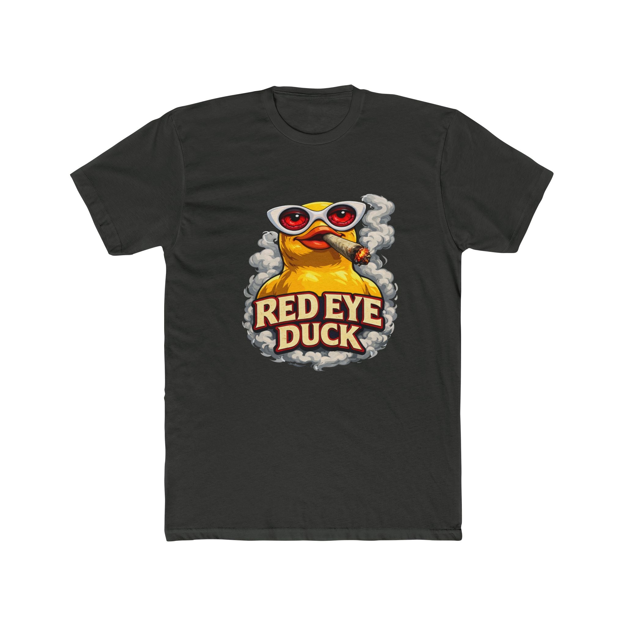 Red Eye Duck T-Shirt — Retro Rubber Duck Graphic Tee