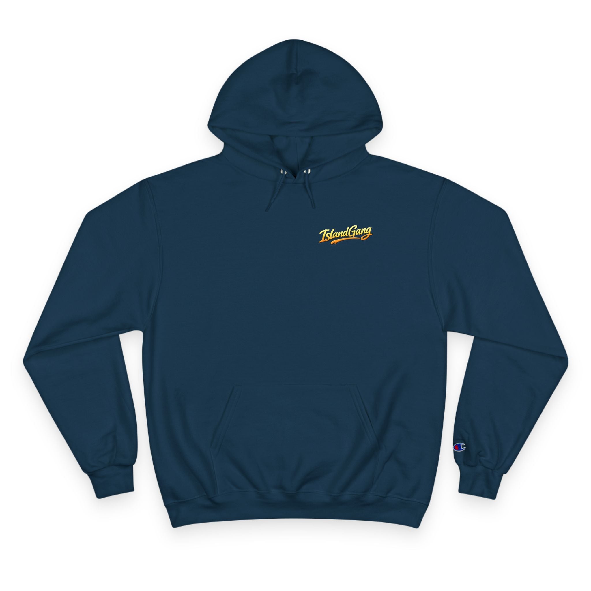 Island Joy Hoodie — Tropical Sunset Lips Graphic Champion Hoodie