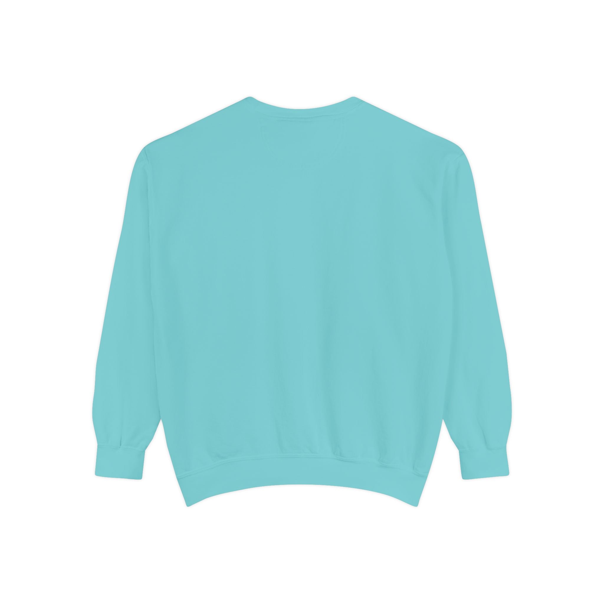 Coral Floral Motorcycle Sweatshirt — 'Ride Wild' Chest Graphic
