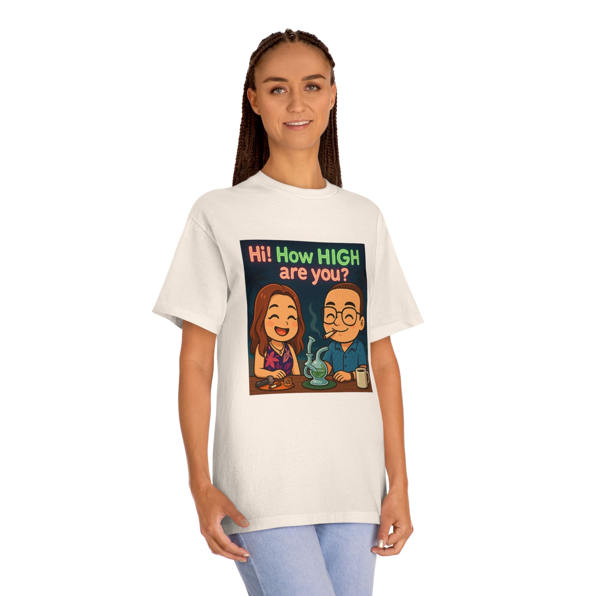 Unisex Classic Tee - Fun & Chill Vibe, Perfect for Cannabis Enthusiasts, Casual Style, Great for Parties & Gatherings, Gift Idea