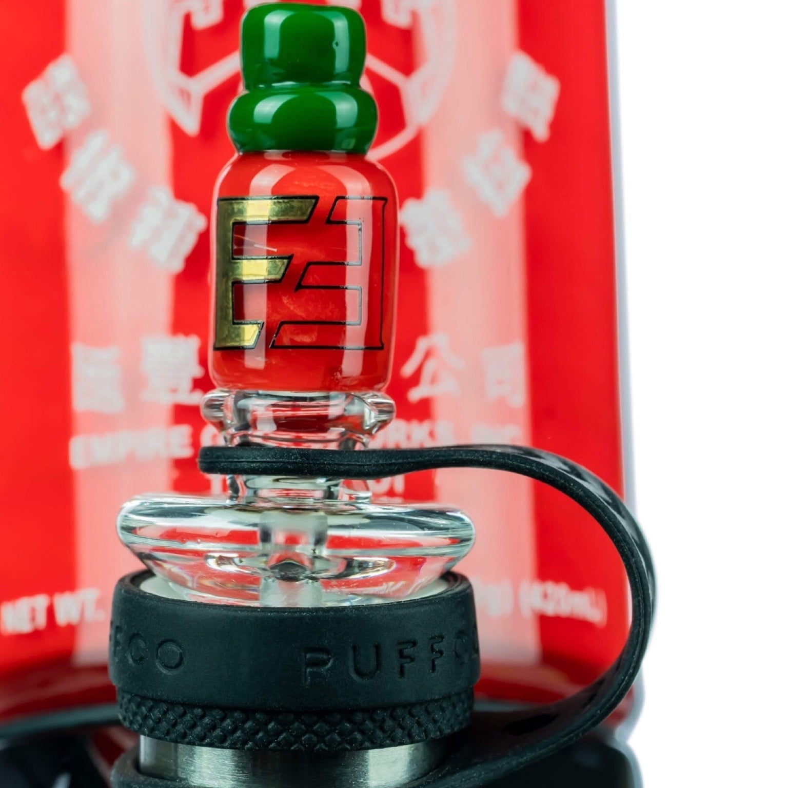 Empire Glassworks "Sriracha" Puffco Peak Attachment