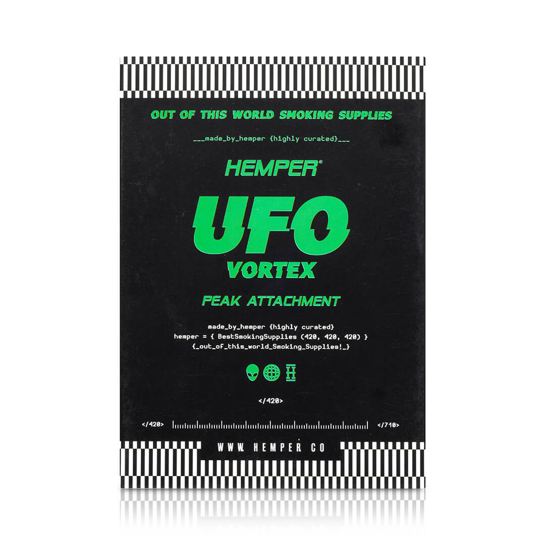 Hemper UFO Vortex Puffco Peak Glass Top