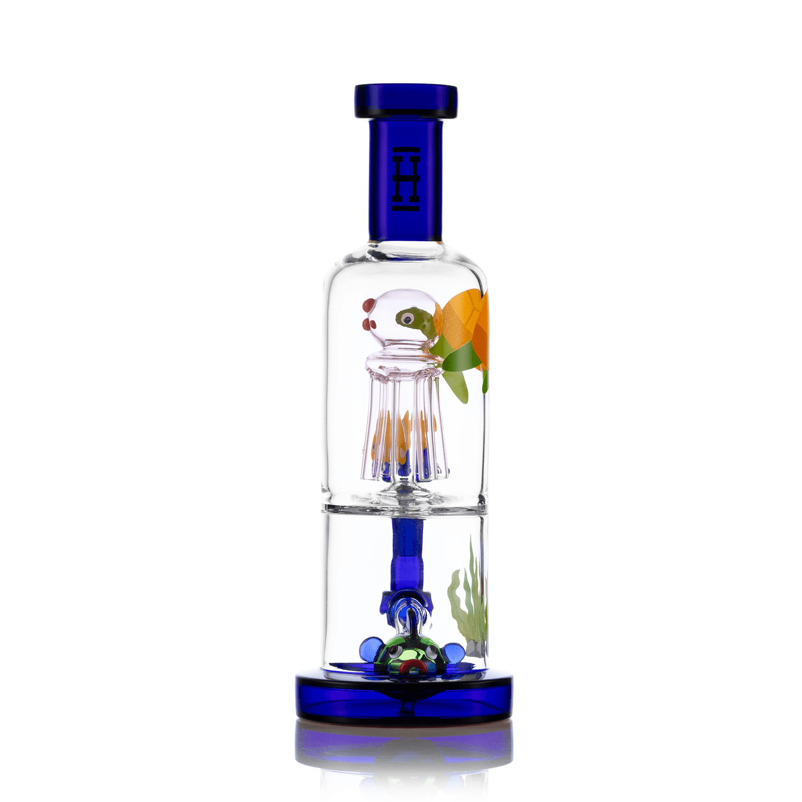 Hemper 10” Jellyfish Perc Ocean Bong