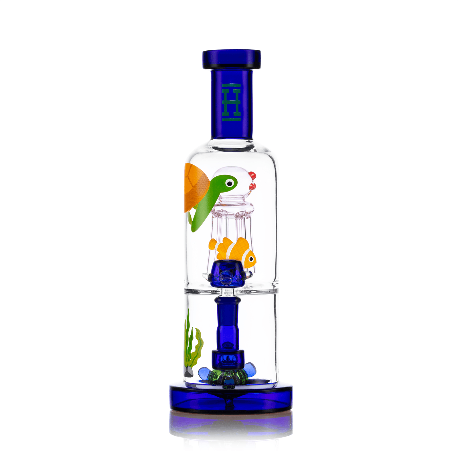 Hemper 10” Jellyfish Perc Ocean Bong