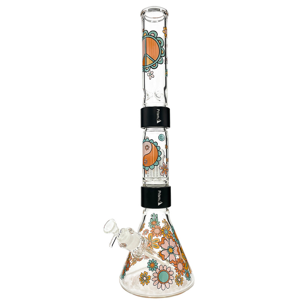 Prism Pipes Flower Power Beaker Bong