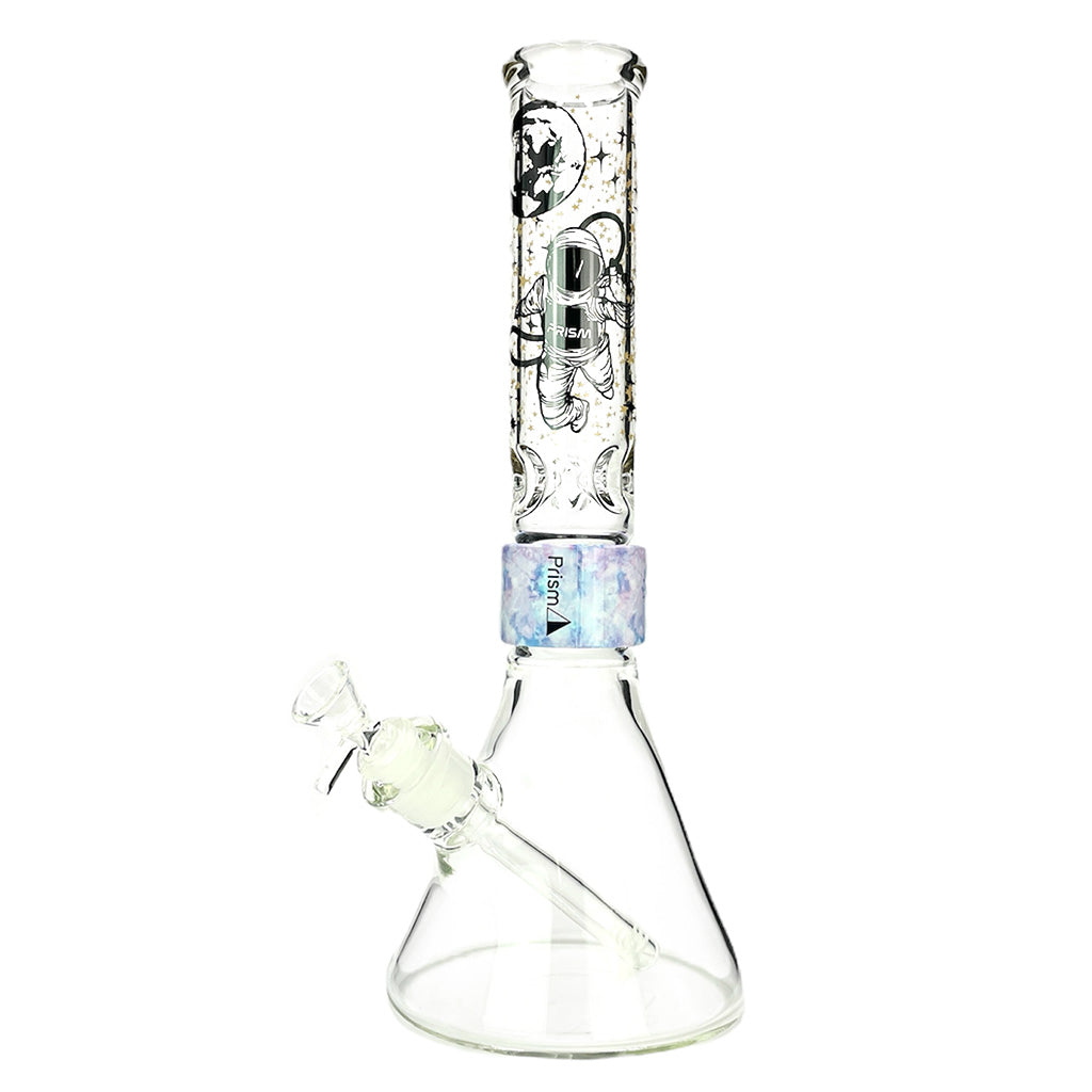 Prism Pipes 14” Tie-Dye Spaced Out Beaker Bong