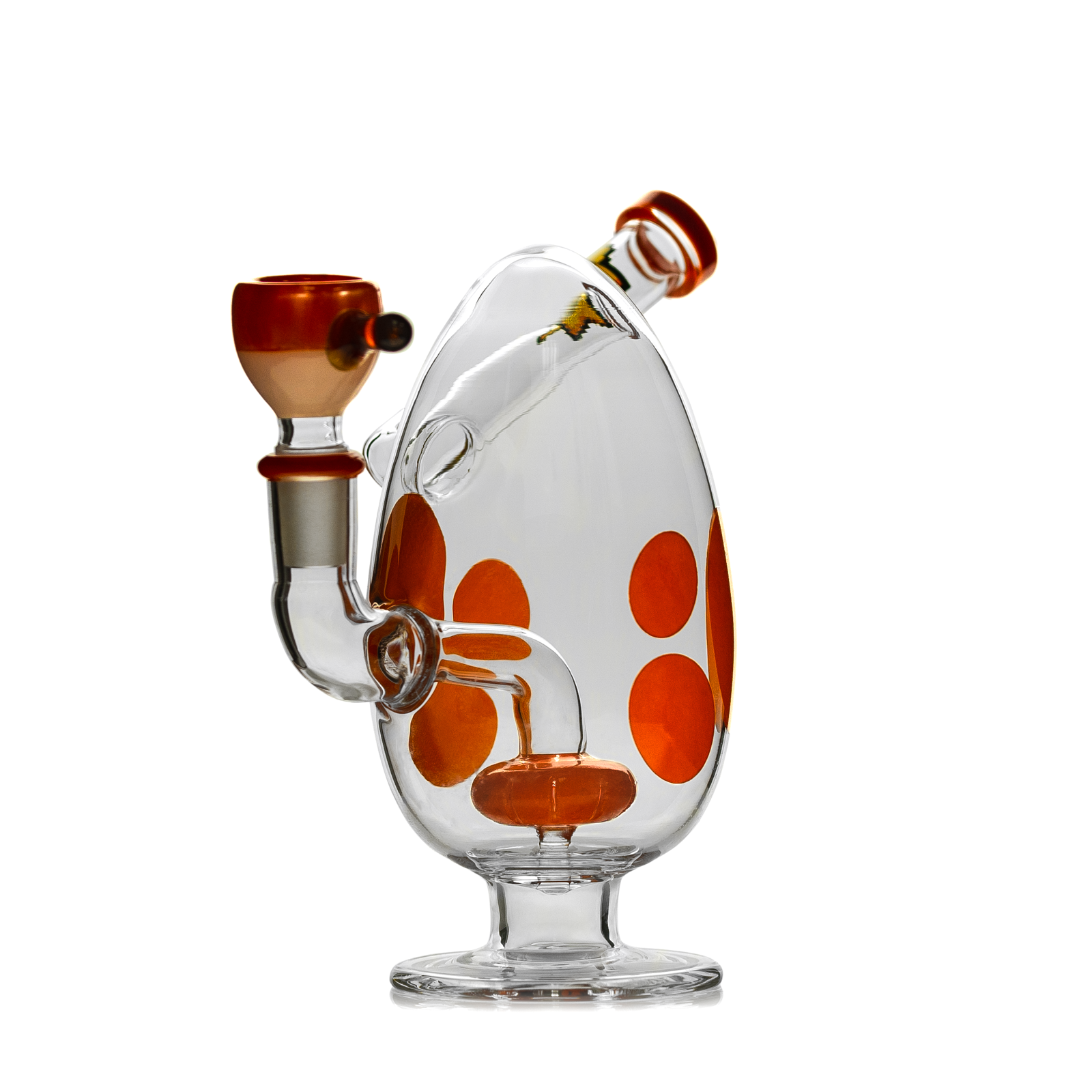 Hemper 7” Spotted Egg Mini Bong