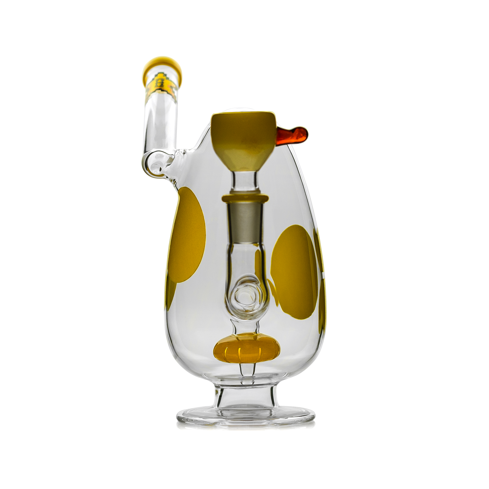 Hemper 7” Spotted Egg Mini Bong