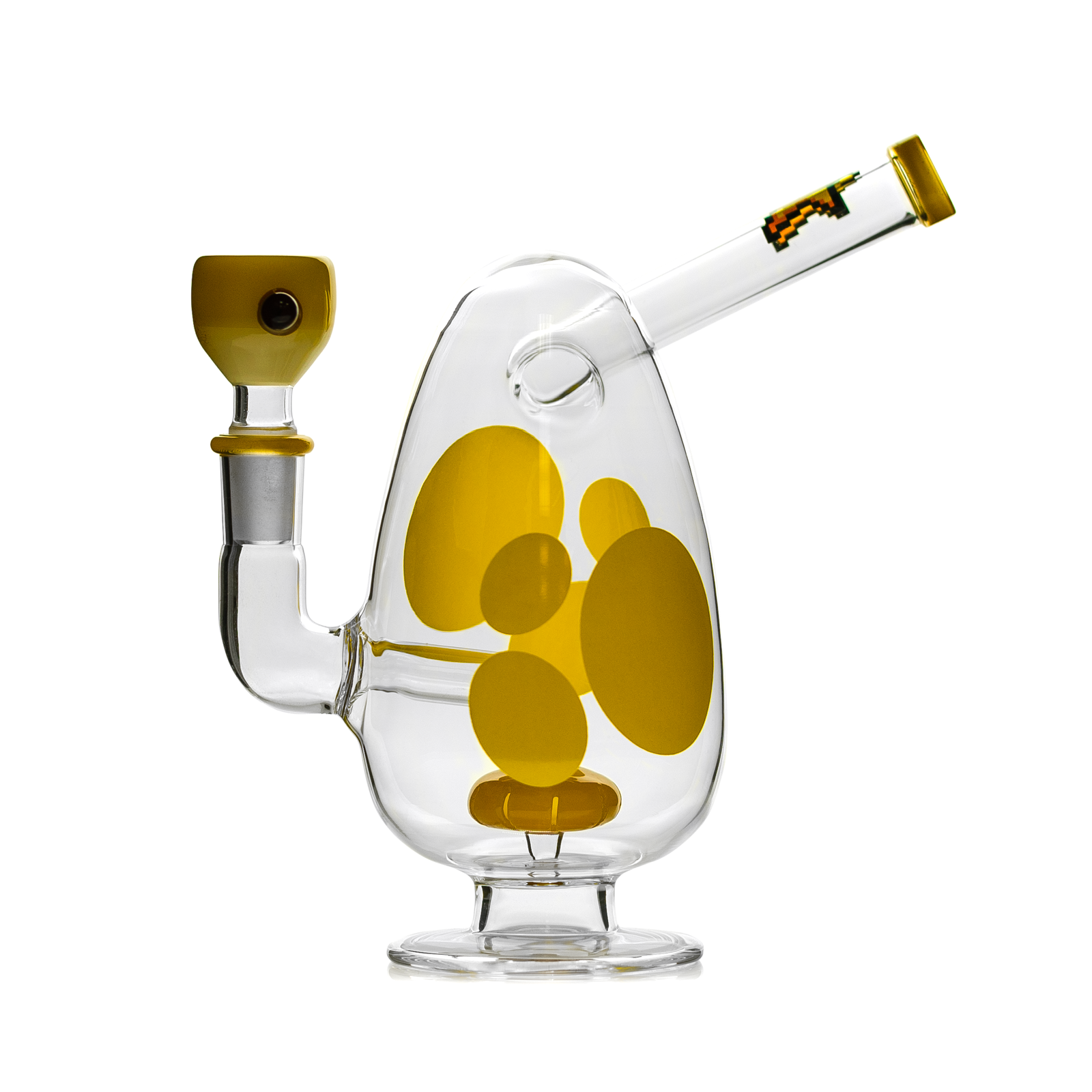 Hemper 7” Spotted Egg Mini Bong