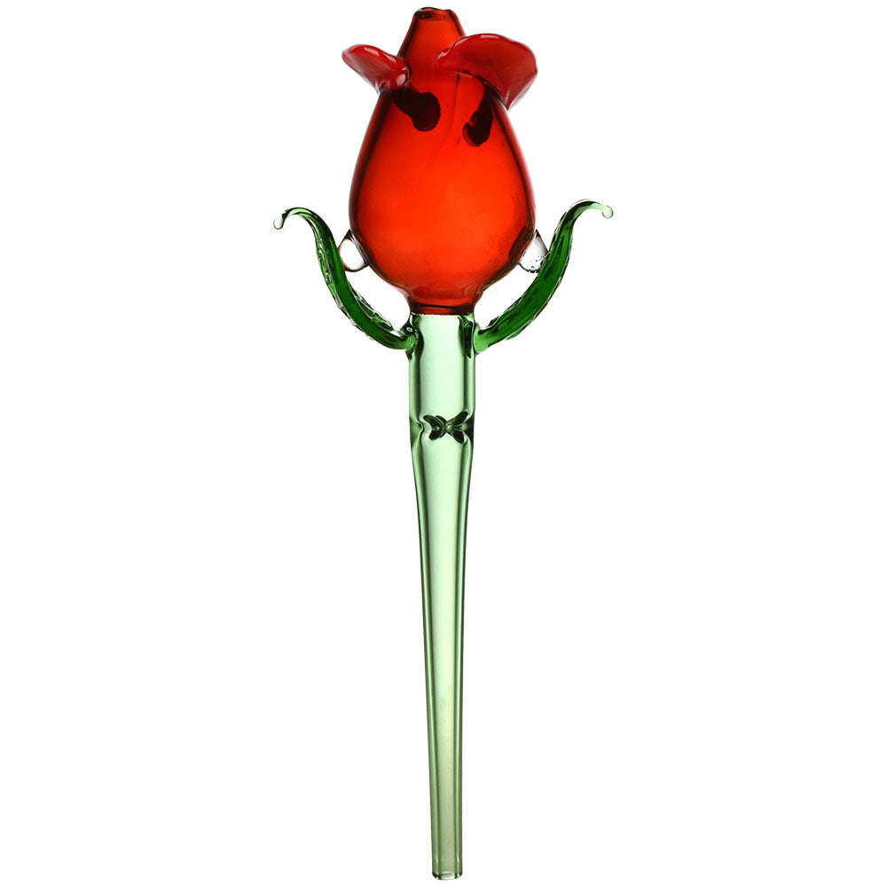 CaliConnected 6” Glass Rose Dab Straw